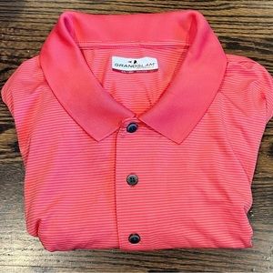 GRAND Slam‎ Performance Men’s XL Short Sleeve Collar Golf Polo